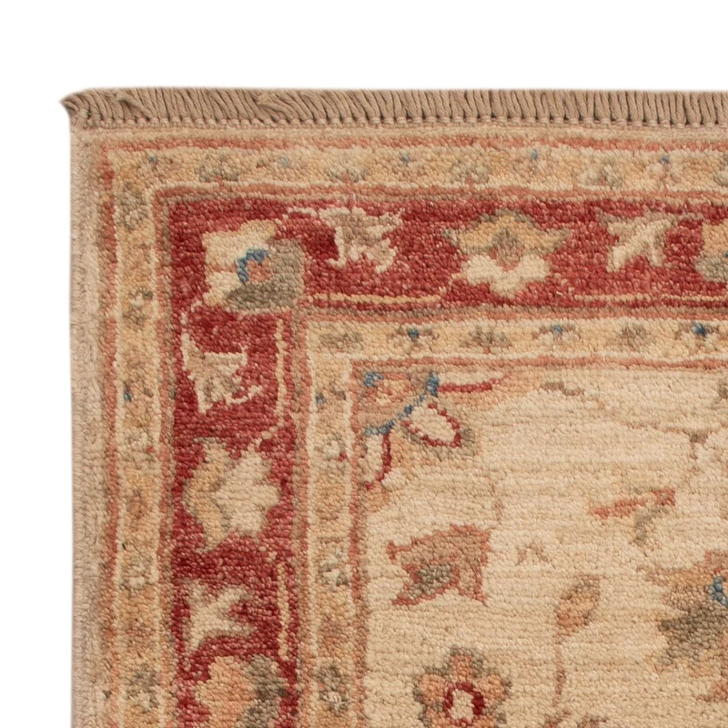 Ziegler Teppich 52x68cm - Orientteppich - beige