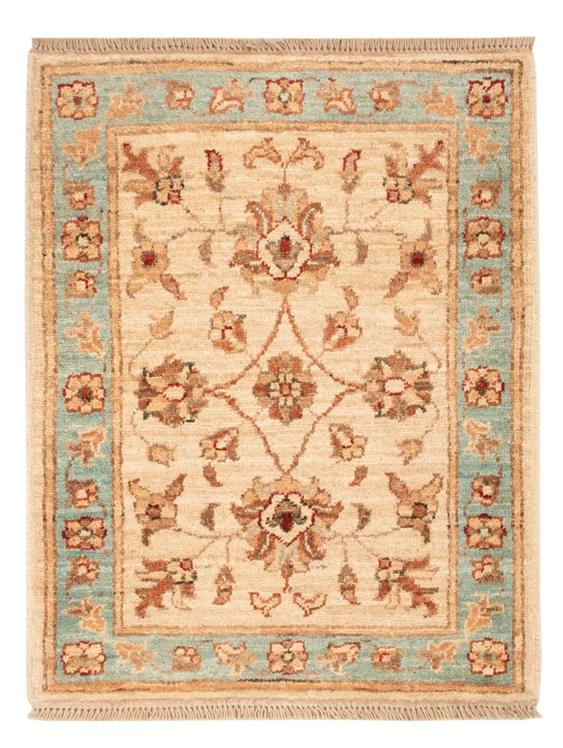 Ziegler Teppich 52x67cm - Orientteppich - beige