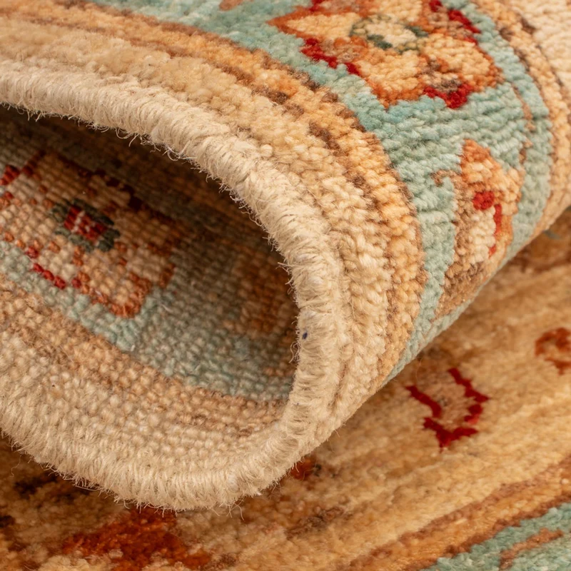 Ziegler Teppich 52x67cm - Orientteppich - beige