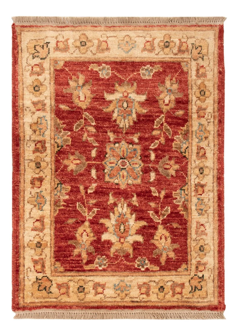 Ziegler Teppich 52x72cm - Orientteppich - rot