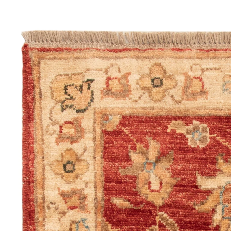 Ziegler Teppich 52x72cm - Orientteppich - rot
