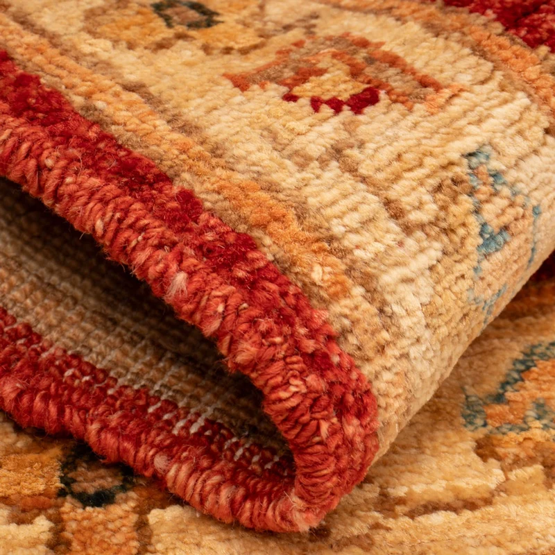 Ziegler Teppich 52x72cm - Orientteppich - rot