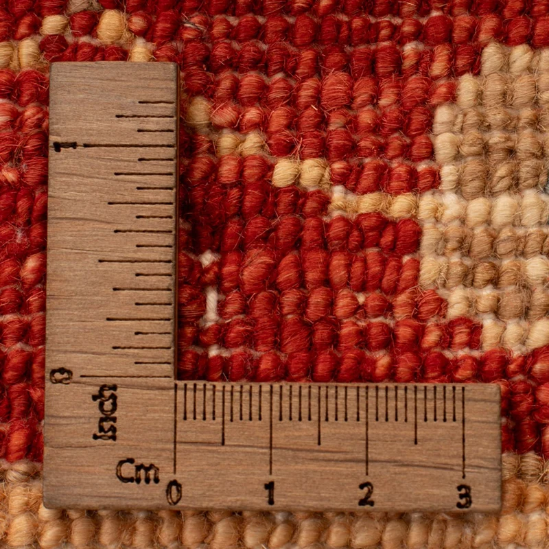 Ziegler Teppich 52x72cm - Orientteppich - rot