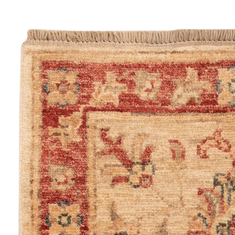 Ziegler Teppich 51x72cm - Orientteppich - beige