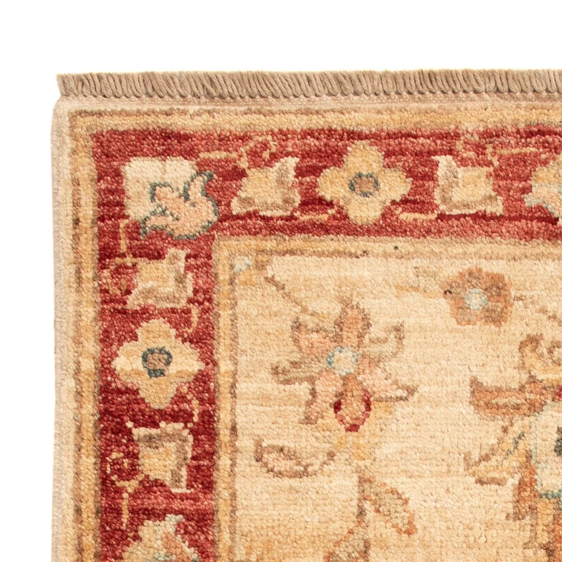 Ziegler Teppich 52x69cm - Orientteppich - beige
