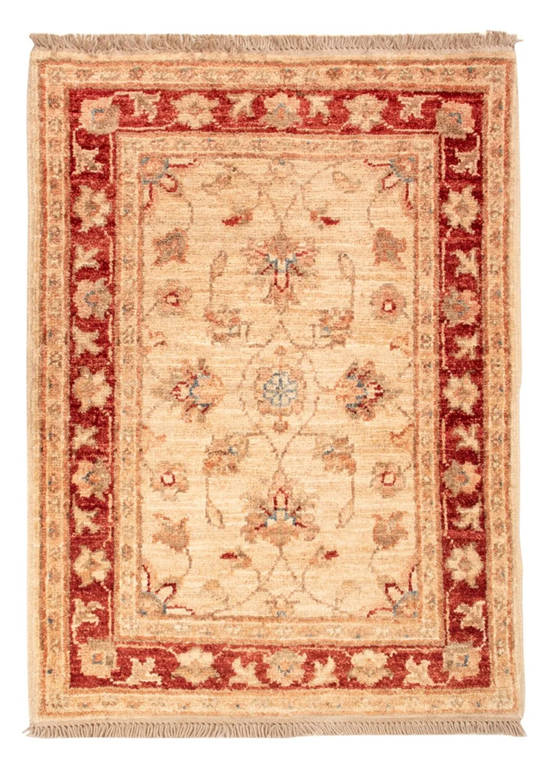 Ziegler Teppich 51x70cm - Orientteppich - beige