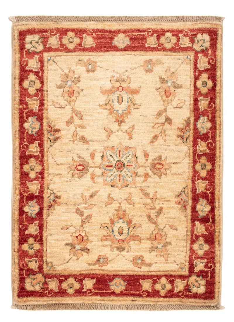 Ziegler Teppich 54x72cm - Orientteppich - beige