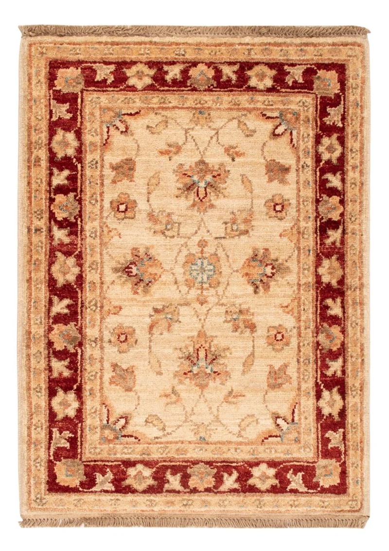 Ziegler Teppich 50x70cm - Orientteppich - beige