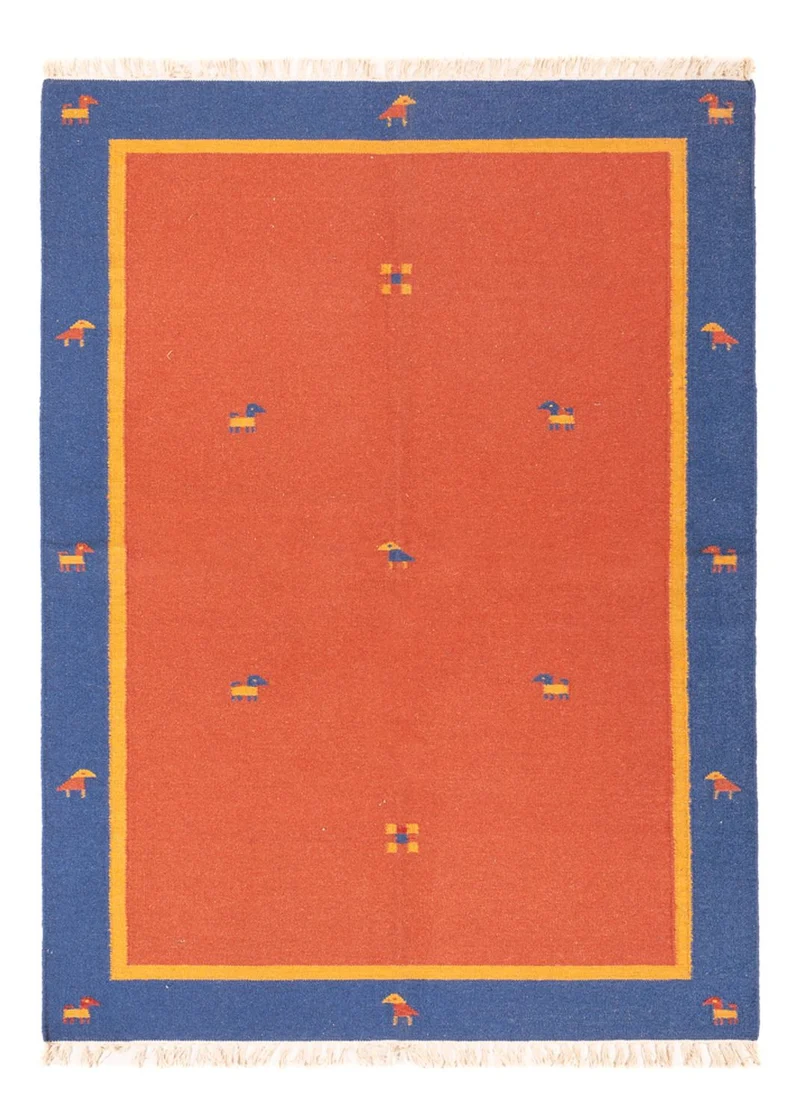 Kelim Teppich - Trendy - 140 x 200 cm - mehrfarbig