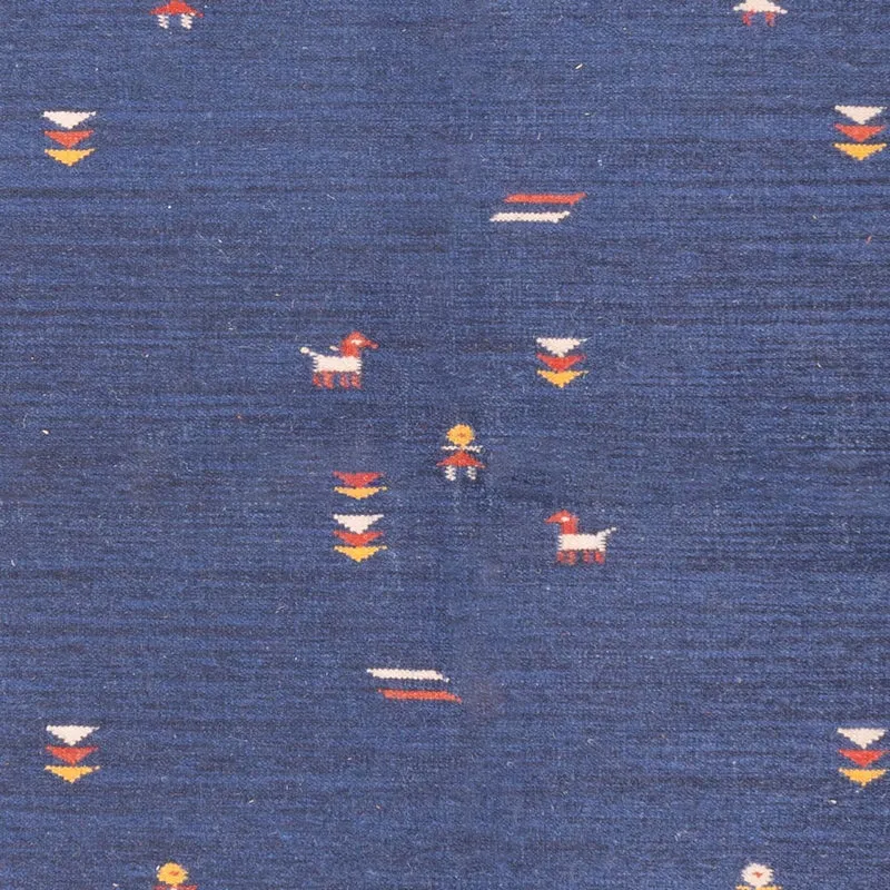 Kelim Teppich - Trendy - 140 x 200 cm - mehrfarbig