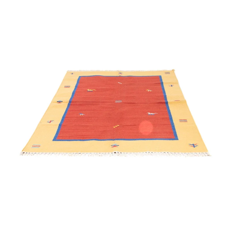 Kelim Modern Teppich 140x200cm - mehrfarbig
