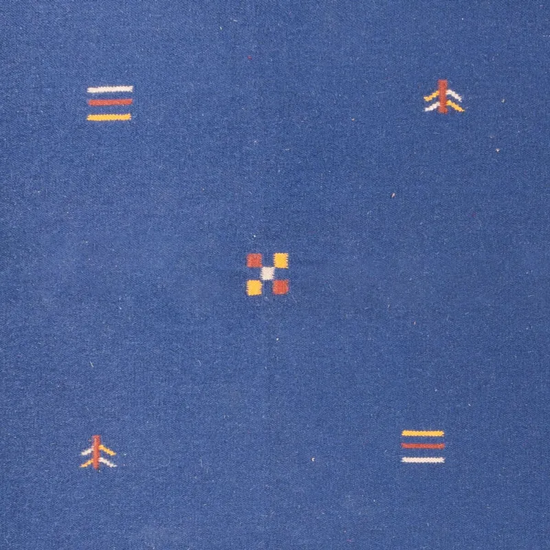 Kelim Modern Teppich 140x200cm - mehrfarbig