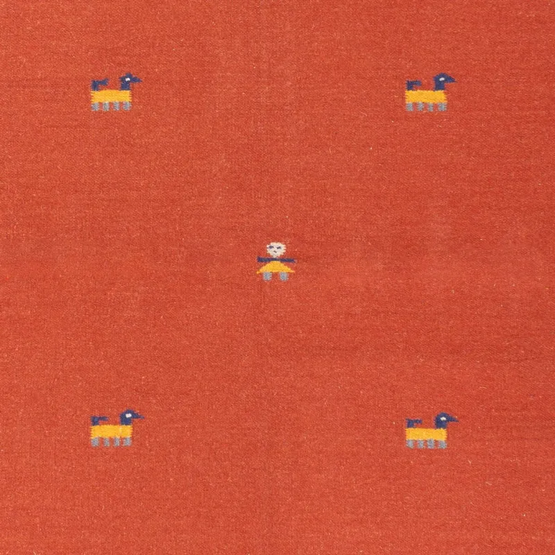 Kelim Modern Teppich 140x200cm - mehrfarbig