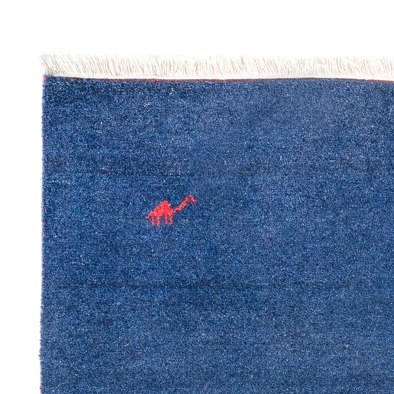 Gabbeh Teppich - Indus - 120 x 180 cm - dunkelblau