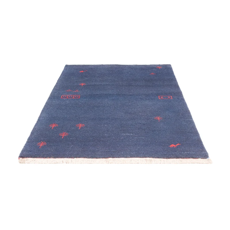 Gabbeh Teppich - Indus - 120 x 180 cm - dunkelblau