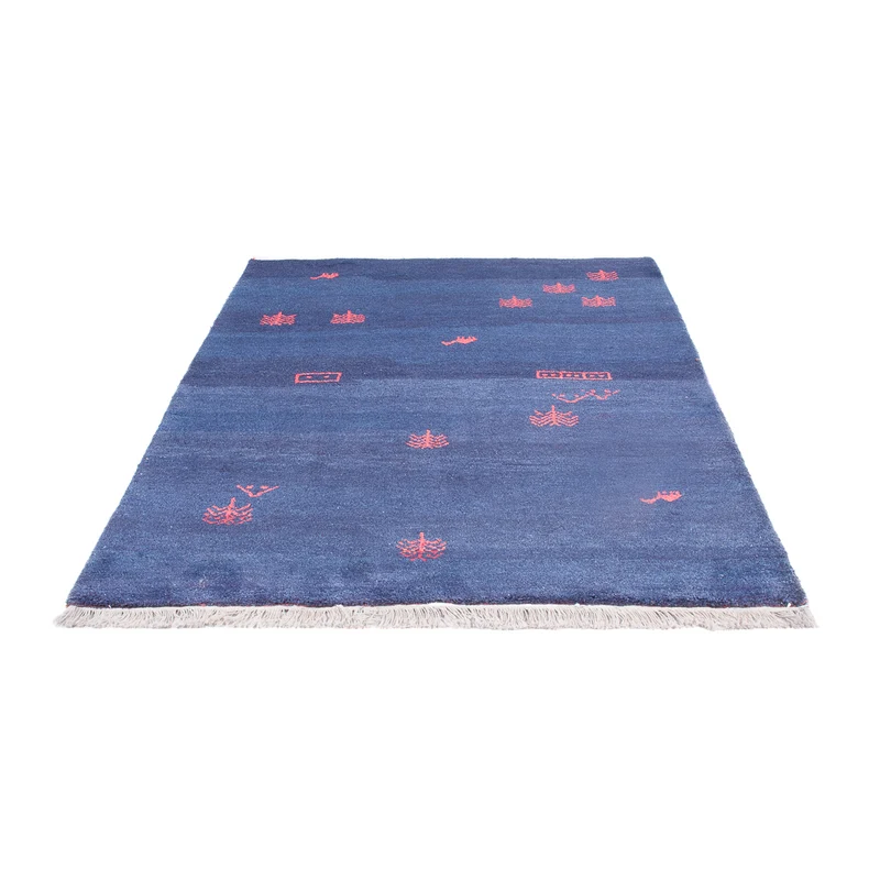 Gabbeh Teppich - Indus - 120 x 180 cm - dunkelblau