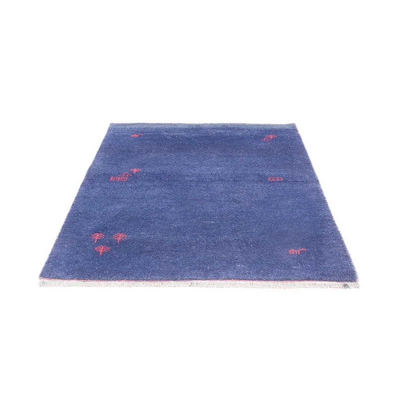 Gabbeh Teppich - Indus - 120 x 180 cm - dunkelblau