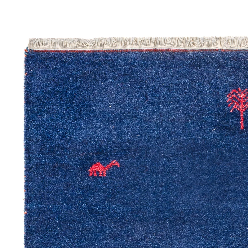 Gabbeh Teppich - Indus - 120 x 180 cm - dunkelblau