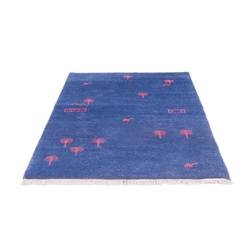 Gabbeh Teppich - Indus - 120 x 180 cm - dunkelblau