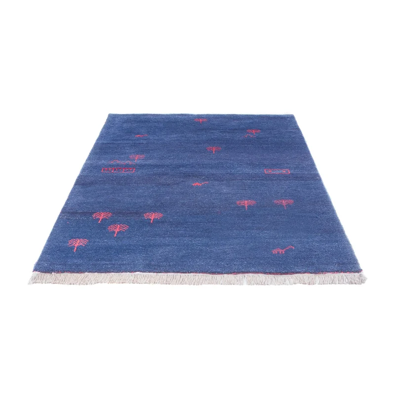 Gabbeh Teppich - Indus - 120 x 180 cm - dunkelblau