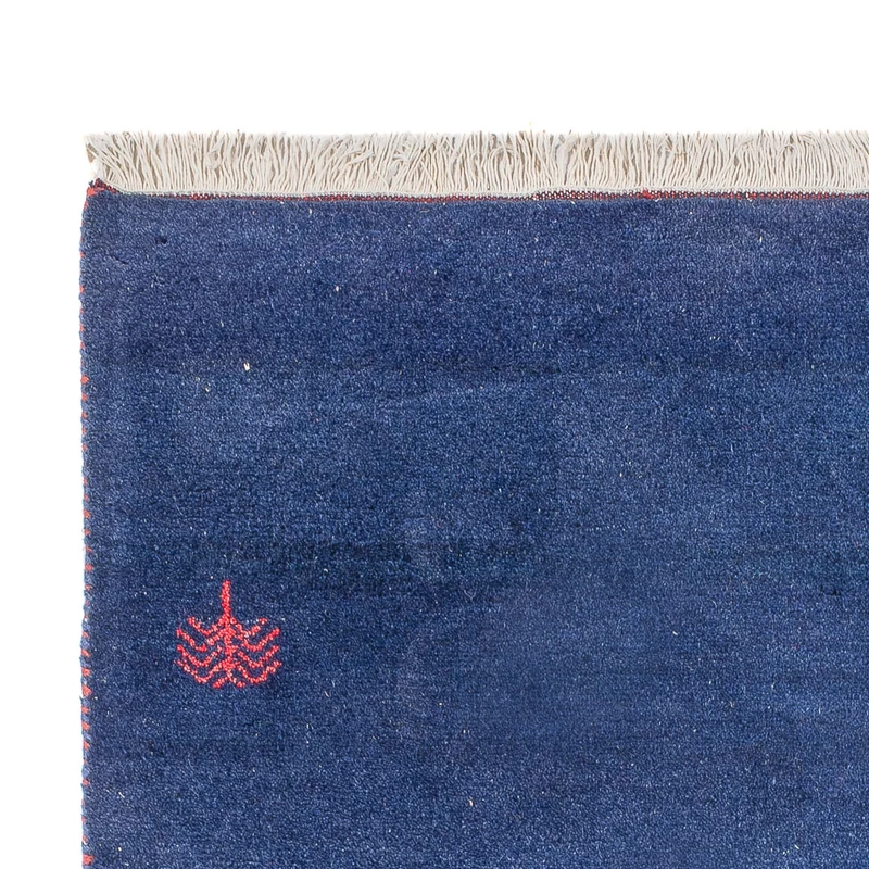 Gabbeh Teppich - Indus - 120 x 180 cm - dunkelblau