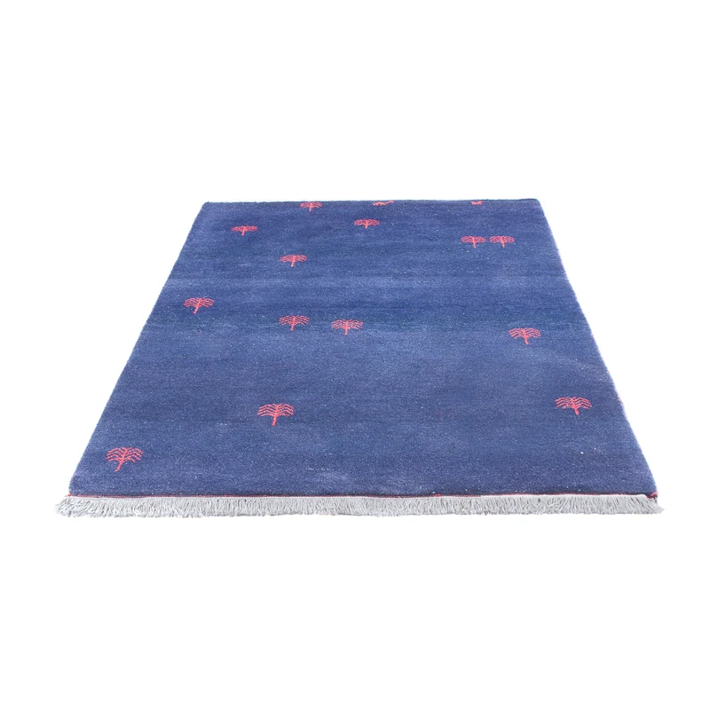 Gabbeh Teppich - Indus - 120 x 180 cm - dunkelblau