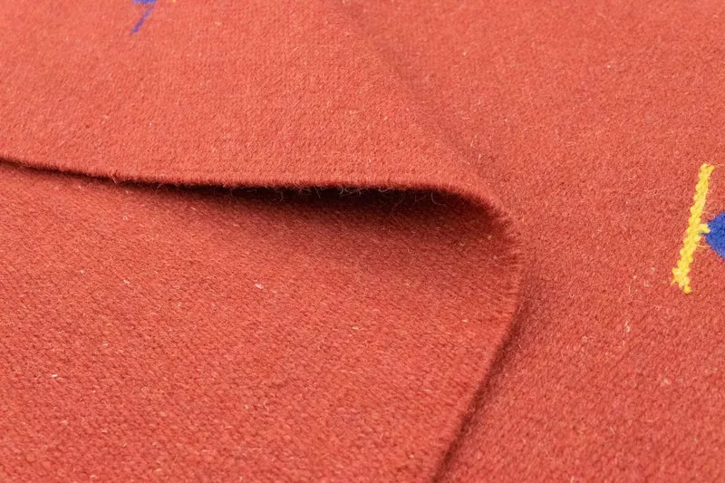 Kelim Modern Teppich 120x180cm - rot
