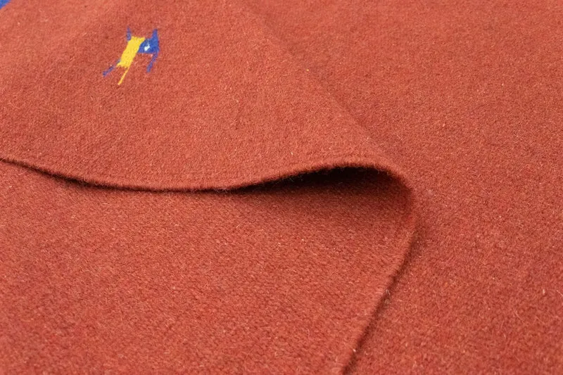 Kelim Modern Teppich 120x180cm - rot