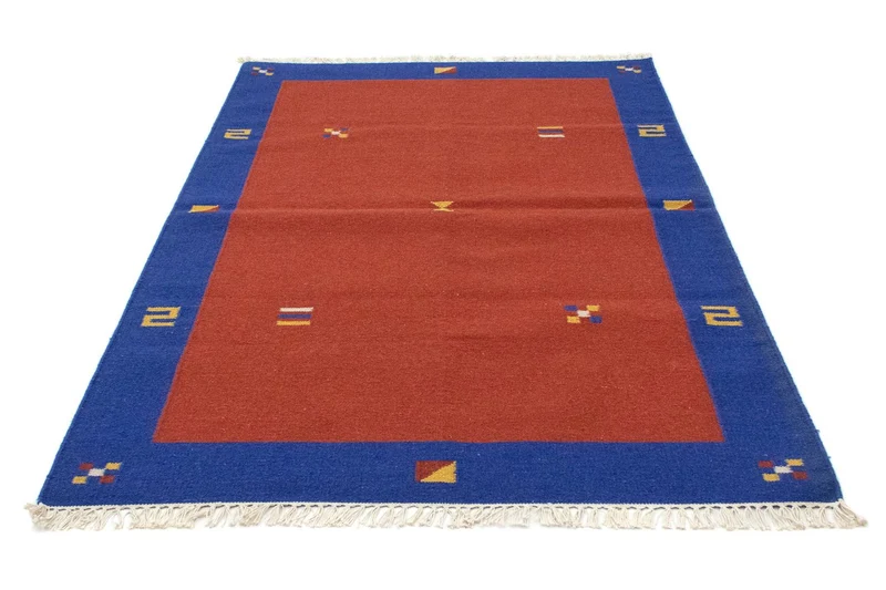 Kelim Modern Teppich 120x180cm - rot