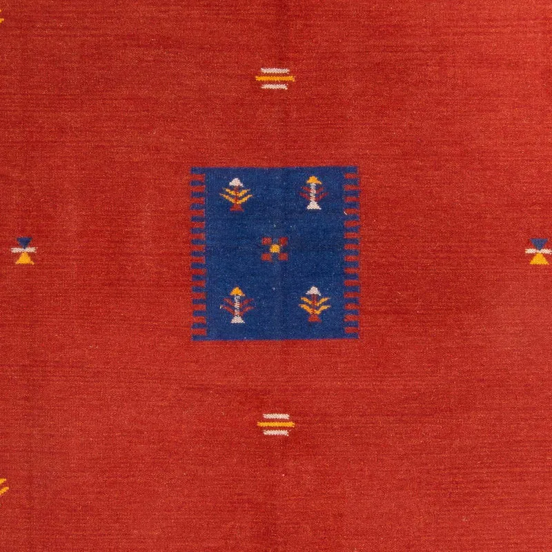 Kelim Teppich - Trendy 170 x 240 cm - dunkelrot