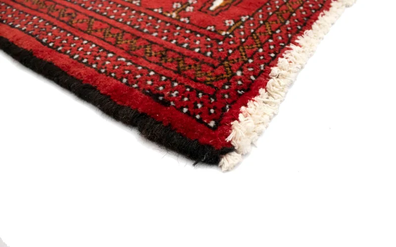 Turkaman Teppich 50x100cm - Orientteppich - rot