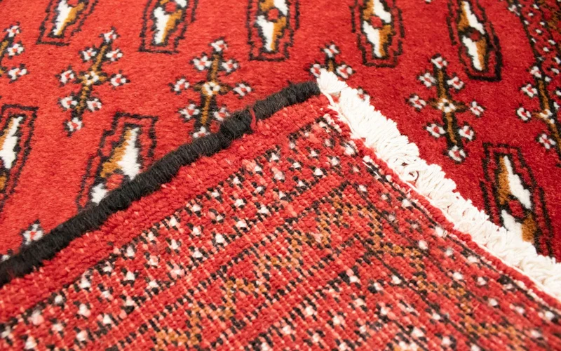 Turkaman Teppich 50x100cm - Orientteppich - rot