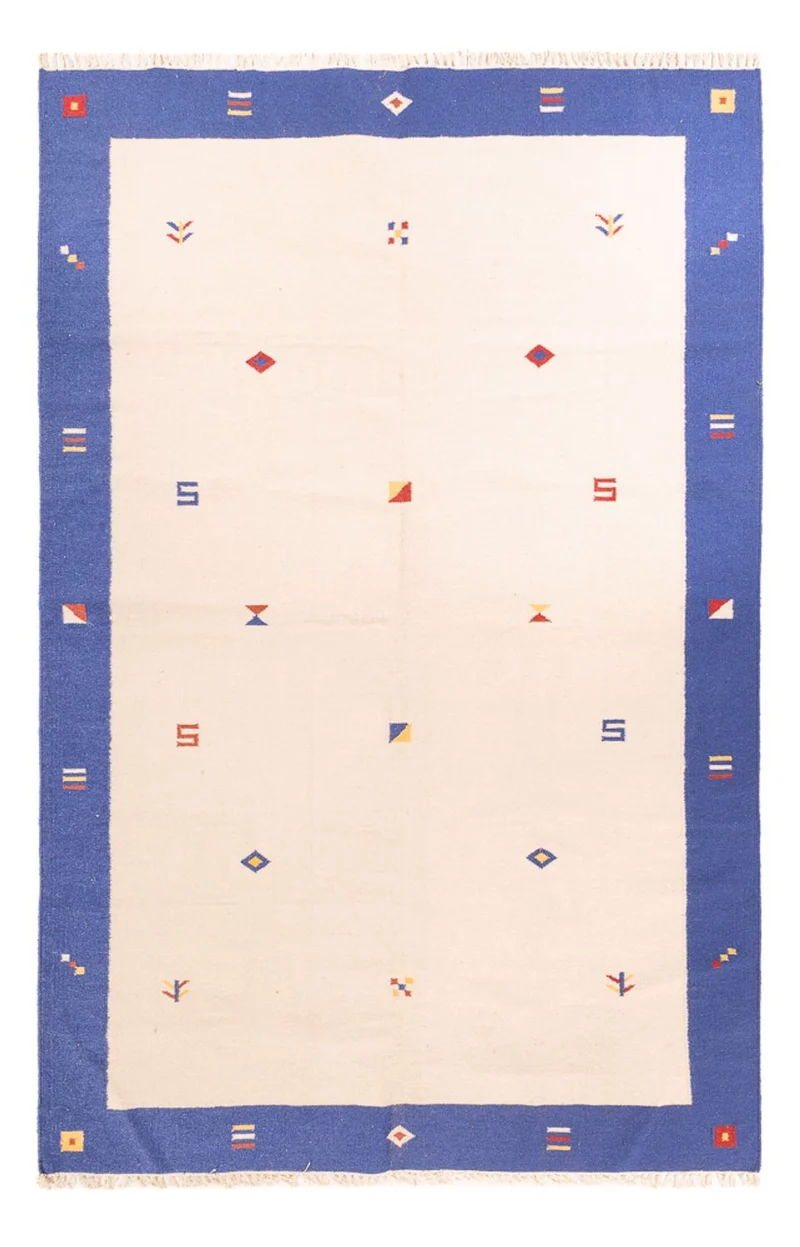 Kelim Modern Teppich 200x300cm - mehrfarbig