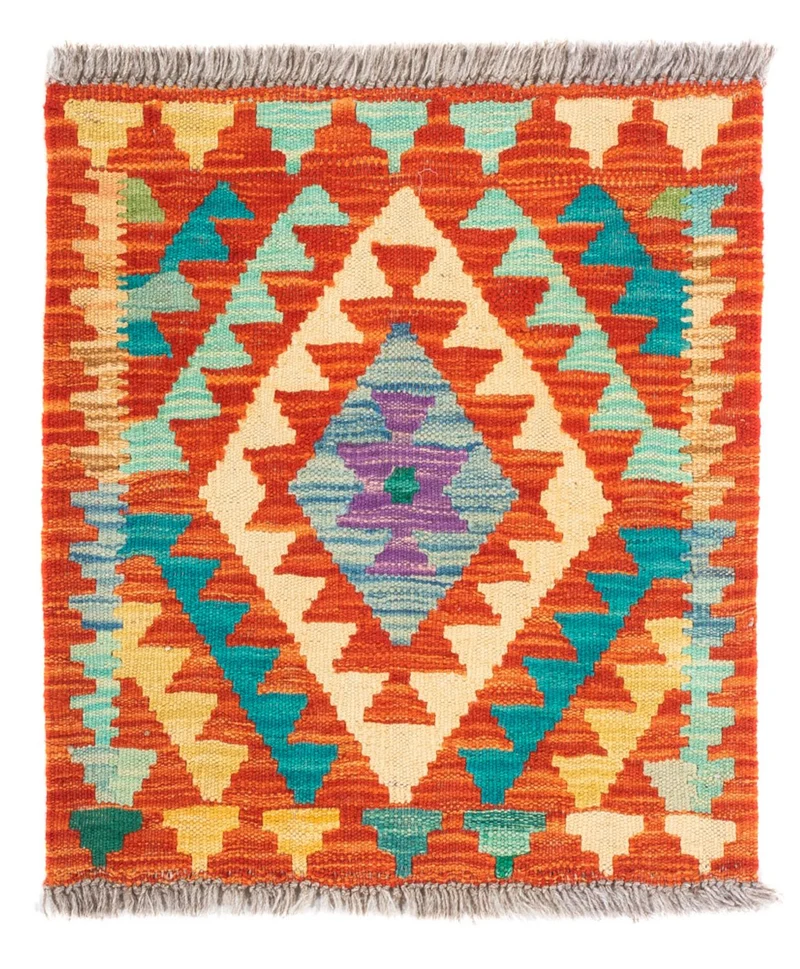 Kelim Maimene Teppich 50x52cm