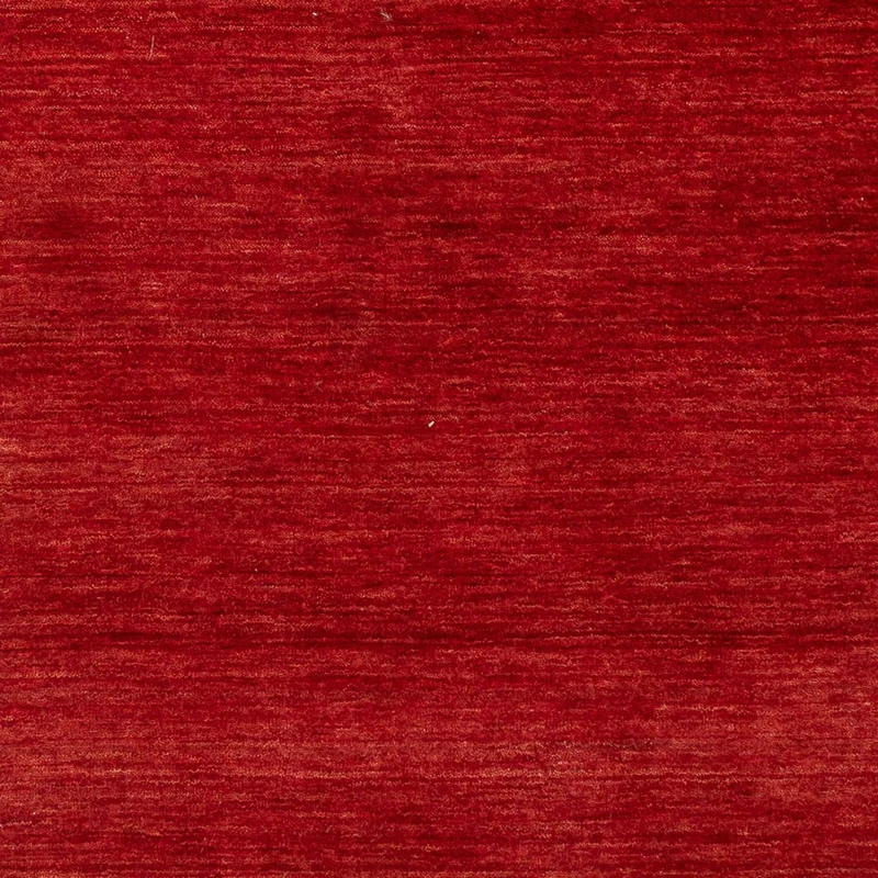 Gabbeh Teppich Indus 80x200cm - Wollteppich - rot