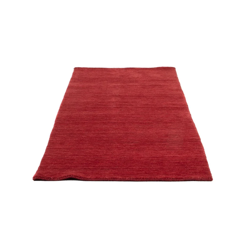 Gabbeh Teppich Indus 80x200cm - Wollteppich - rot