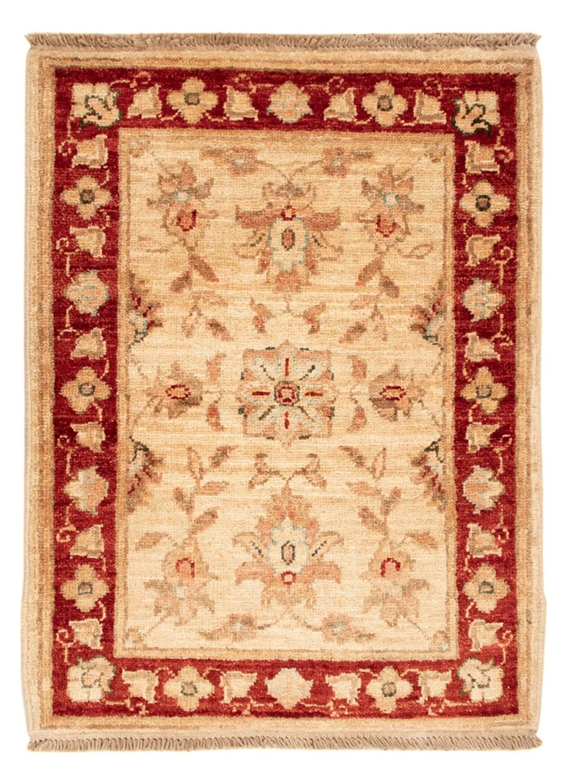 Ziegler Teppich 52x71cm - Orientteppich - beige