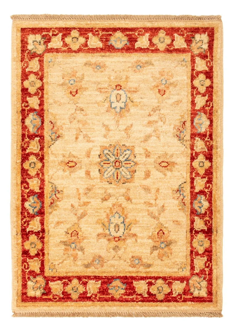 Ziegler Teppich 52x70cm - Orientteppich - beige