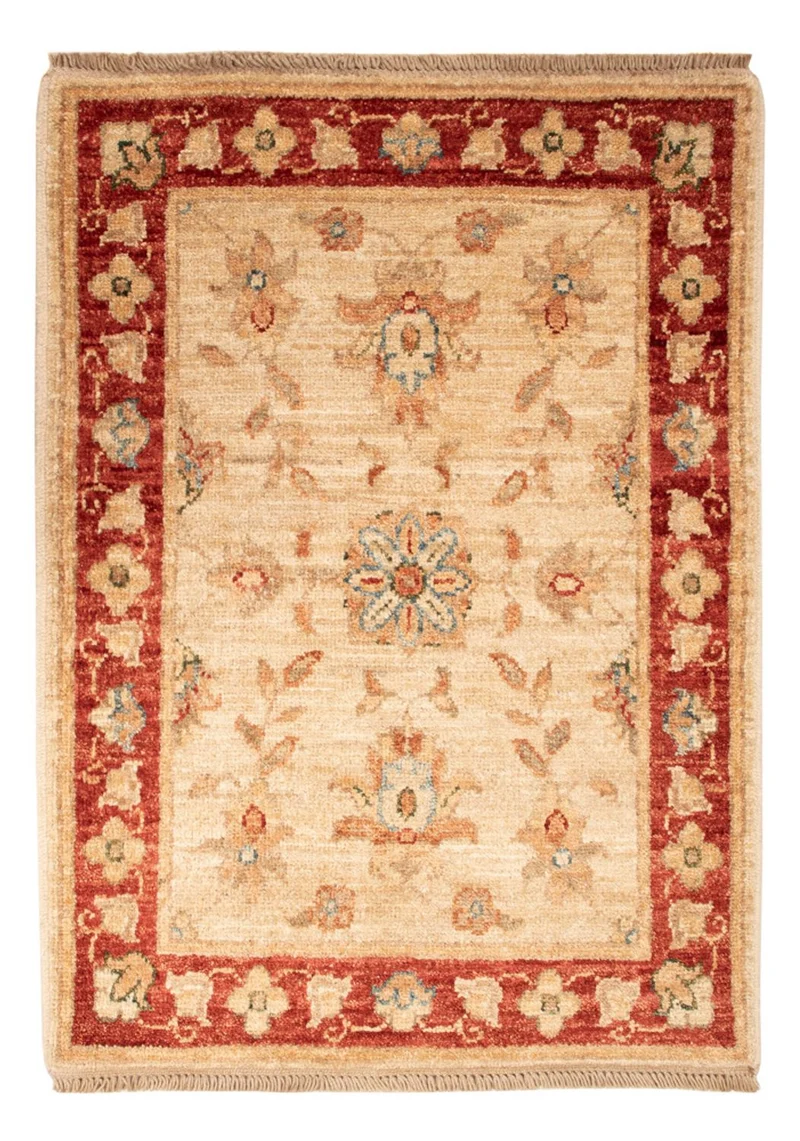 Ziegler Teppich 51x72cm - Orientteppich - beige