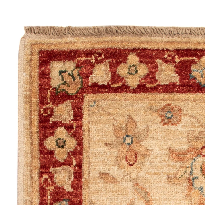 Ziegler Teppich 51x72cm - Orientteppich - beige