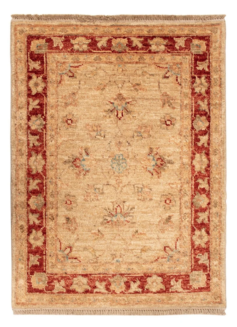 Ziegler Teppich 52x67cm - Orientteppich - beige