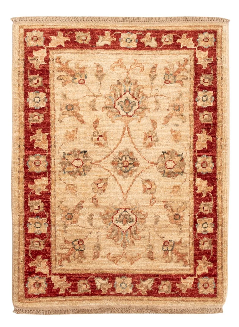 Ziegler Teppich 52x69cm - Orientteppich - beige