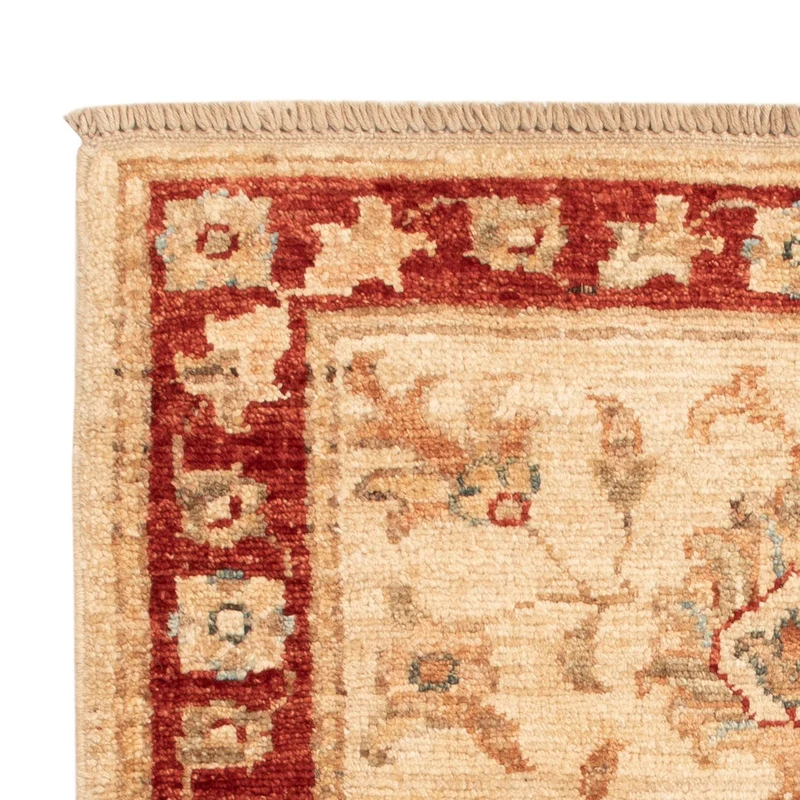 Ziegler Teppich 52x69cm - Orientteppich - beige