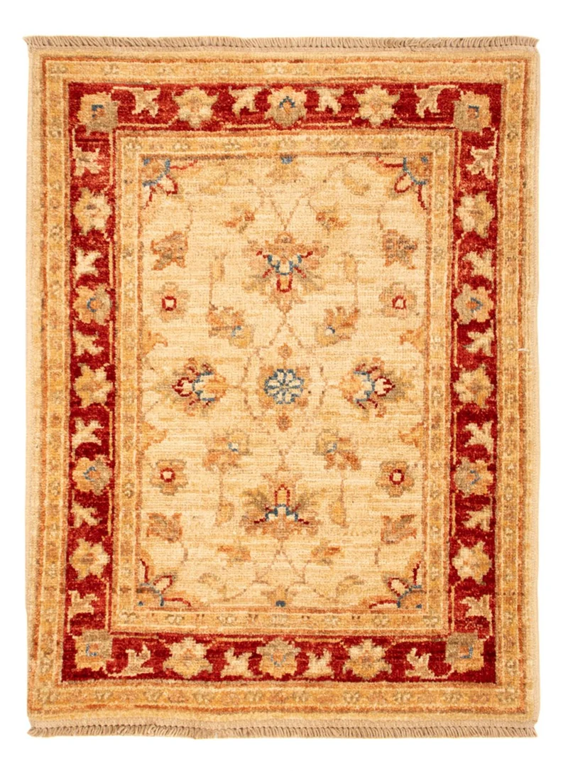 Ziegler Teppich 53x72cm - Orientteppich - beige