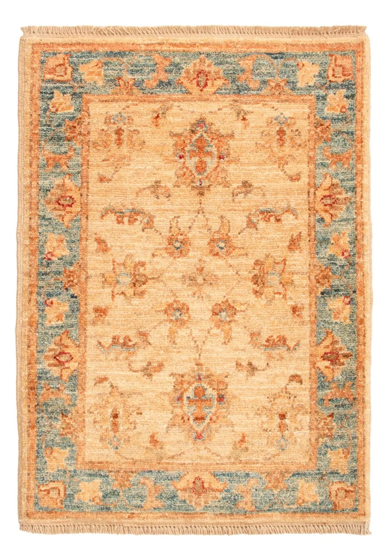Ziegler Teppich 52x73cm - Orientteppich - beige