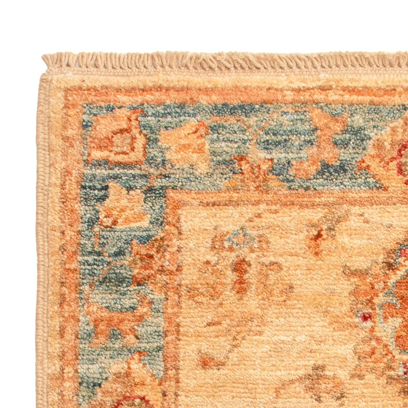 Ziegler Teppich 52x73cm - Orientteppich - beige