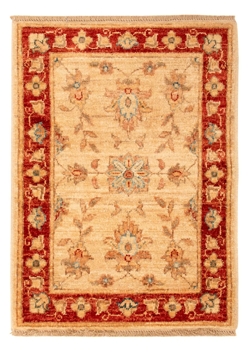 Ziegler Teppich 50x70cm - Orientteppich - beige