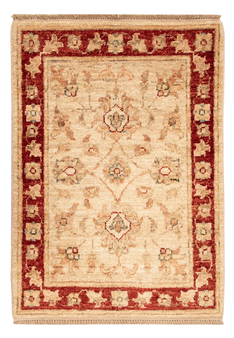 Ziegler Teppich 51x70cm - Orientteppich - beige