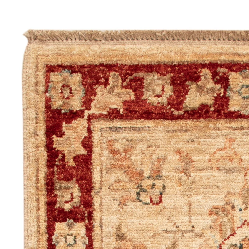 Ziegler Teppich 51x70cm - Orientteppich - beige