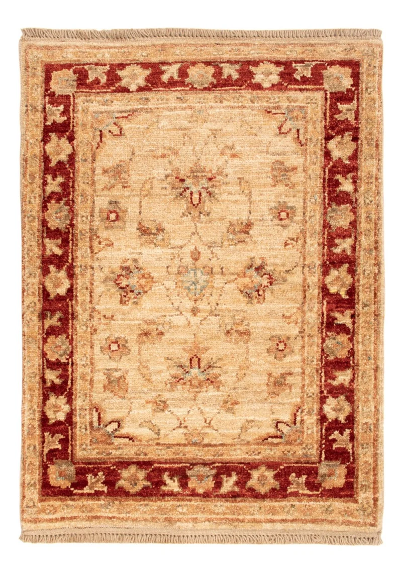 Ziegler Teppich 50x68cm - Orientteppich - beige